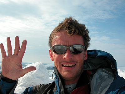 Christian Hilaire moniteur spéléo, escalade, canyoning, ski de randonnée nordique