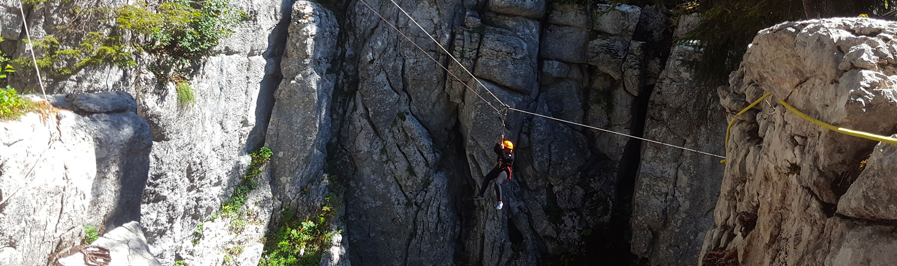 Aventure : tyrolienne, highline, parcours acro